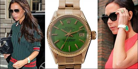 victoria beckham rolex gold watch|posh spice Victoria Beckham.